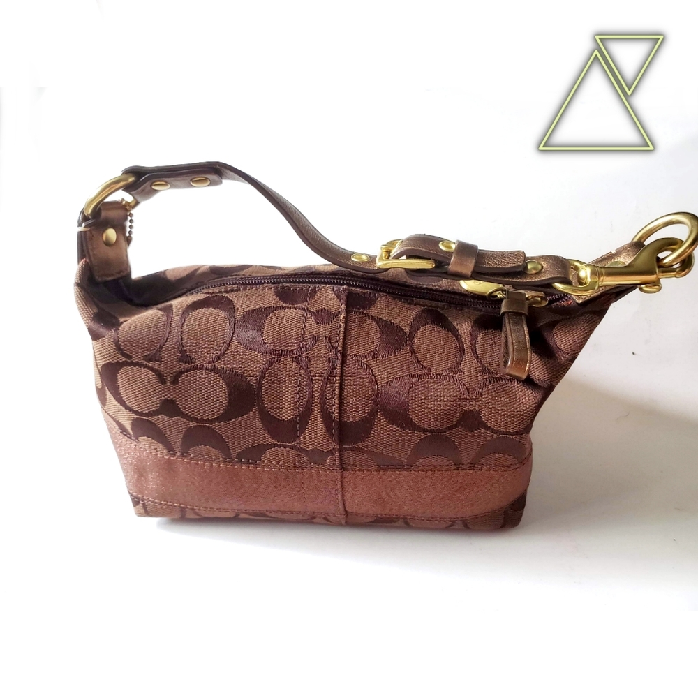 Coach Bag, small brown